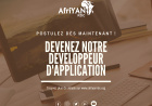 Appel à candidature pour le développement d'une application.